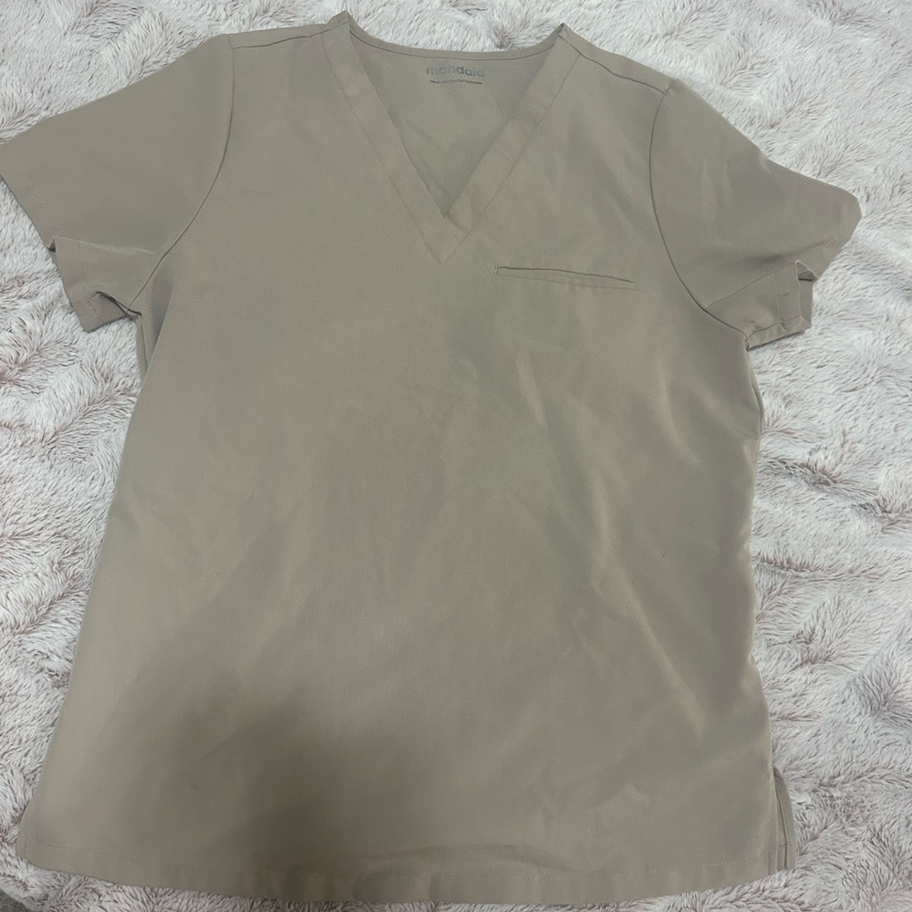 Mandala scrub top